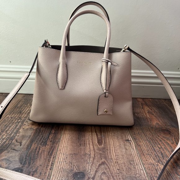 Kate Spade 2way Bag Handbag Shoulder Bag Cream S338: Eva small satchel - Picture 3 of 3